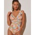 Слитный купальник с цветочным принтом Ysabel Mora 82384, Цвет: мульти, Размеры: 70B