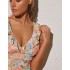 Слитный купальник с цветочным принтом Ysabel Mora 82384, Цвет: мульти, Размеры: 70B, изображение 4