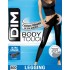 Ультранепрозрачные леггинсы Dim 1027 BODY TOUCH 80 den, Цвет: черный, Размеры: 3/4