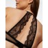 Кружевной мягкий бюстгальтер с оригинальной спинкой Gorteks CHARLIZE B2 M черный, Цвет: черный, Размеры: 75C, изображение 5