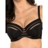 Бюстгальтер балконет Gorteks LUNA B4 U черный, Цвет: черный, Размеры: 90F