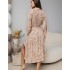 Халат женский трикотажный Mia-Amore NELLY 1949, Цвет: бежевый, Размеры: 2XL/3XL, изображение 2