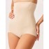 Высокие утягивающие трусы Bogema 954 бежевый, Цвет: бежевый, Размеры: XS