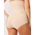 Высокие утягивающие трусы Bogema 954 бежевый, Цвет: бежевый, Размеры: XS, изображение 2