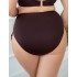 Высокие плавки женские Kris Line KORFU High Waist, Цвет: коричневый, Размеры: L, изображение 2