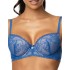 Бюстгальтер балконет пуш-ап MAT MARINA niebieski M-3637-11, Цвет: голубой, Размеры: 75B