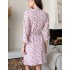 Халат женский вискоза Mia-Amore INESSA 5013, Цвет: пудра, Размеры: 4XL/5XL, изображение 2 Халат женский вискоза Mia-Amore INESSA 5013, Цвет: пудра, Размеры: 4XL/5XL, изображение 2