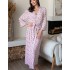 Халат женский длинный Mia-Amore INESSA 5019, Цвет: пудра, Размеры: 2XL/3XL Халат женский длинный Mia-Amore INESSA 5019, Цвет: пудра, Размеры: 2XL/3XL