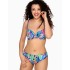 Мягкий купальный лиф Ava SK144 M etnic blue, Цвет: флора синий, Размеры: 80E, изображение 5