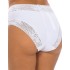 Трусы слипы с кружевом Janira SOFT LACE 1030229 SLIP MID white, Цвет: white (белый), Размеры: M, изображение 2