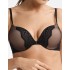 Бюстгальтер двойной пуш-ап Esotiq KENDRA 40533 черный+бежевый, Цвет: черный+бежевый, Размеры: 75B