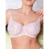 Мягкий кружевной бюстгальтер балконет Honey H43-21-L белый, Цвет: белый, Размеры: 75H
