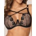 Мягкий кружевной бюстгальтер Kinga AURA 1062-SC, Цвет: черный, Размеры: 75F