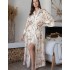 Длинный халат-кимоно Mia-Amore AMELY 5049 молоко, Цвет: молоко, Размеры: L/XL, изображение 3