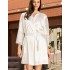Атласный халат Mia-Amore MISTY 7263 белый, Цвет: белый, Размеры: L/XL, изображение 5