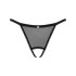 Стринги с доступом Obsessive CELIA NOIR CROTCHLESS THONG, Цвет: черный, Размеры: M/L, изображение 4