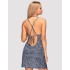 Сорочка и стринги Obsessive NADINES CHEMISE, Цвет: синий, Размеры: S/M, изображение 2 Сорочка и стринги Obsessive NADINES CHEMISE, Цвет: синий, Размеры: S/M, изображение 2