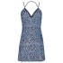 Сорочка и стринги Obsessive NADINES CHEMISE, Цвет: синий, Размеры: S/M, изображение 3 Сорочка и стринги Obsessive NADINES CHEMISE, Цвет: синий, Размеры: S/M, изображение 3