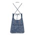 Сорочка и стринги Obsessive NADINES CHEMISE, Цвет: синий, Размеры: S/M, изображение 4 Сорочка и стринги Obsessive NADINES CHEMISE, Цвет: синий, Размеры: S/M, изображение 4