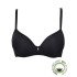 Бюстгальтер пуш-ап без косточек хлопок Sielei NATURAL COTTON 1456 nero, Цвет: nero (черный), Размеры: 80B, изображение 2
