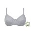 Бюстгальтер мягкий хлопковый без косточек Sielei NATURAL COTTON 1440 grigio melange, Цвет: grigio melange, Размеры: 85C, изображение 2
