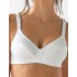 Мягкий бюстгальтер без косточек Sielei PLUS 2540 bianco, Цвет: bianco (белый), Размеры: 80D