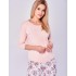 Женская пижама с бриджами Taro AURORA 2966, Цвет: розовый, Размеры: S