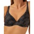 Бюстгальтер купальный Naturana 77078 MONTEROSSO AL MARE черно-коричневый, Цвет: черно-коричневый, Размеры: 95E