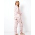 Легкая пижама с брюками Aruelle ASTRID, Цвет: бежевый/розовый, Размеры: S, изображение 3