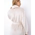 Плюшевый женский халат Aruelle EVA CREME, Цвет: кремовый, Размеры: S, изображение 3