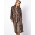 Теплый женский халат Aruelle MABLE BROWN, Цвет: коричневый, Размеры: M, изображение 2