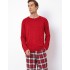 Пижама мужская со штанами Aruelle MAX, Цвет: красный/белый, Размеры: M