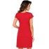 Сорочка с кружевными вставками Donna BETTY nightdress RED, Цвет: красный, Размеры: S, изображение 2