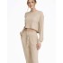 Комплект женский в рубчик Esotiq CLYTIA 40253 бежевый, Цвет: бежевый, Размеры: M