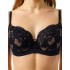 Бюстгальтер мягкий кружевной Coquette Revue MIRACLE 81127-18, Цвет: черный, Размеры: 95D