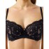Бюстгальтер полумягкий кружевной Coquette Revue MIRACLE 85127-18, Цвет: черный, Размеры: 85E