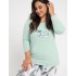 Пижама из хлопка Taro ARIANA 3016-01, Цвет: зеленый, Размеры: 3XL