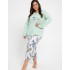 Пижама из хлопка Taro ARIANA 3016-01, Цвет: зеленый, Размеры: 3XL, изображение 2