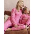 Утепленная пижама с брюками Taro ERYKA 3029-01, Цвет: розовый, Размеры: S, изображение 4