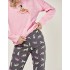 Хлопковая пижама Taro RUBY 2986-01, Цвет: розовый, Размеры: S, изображение 3