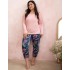 Женская пижама с брюками Taro VIVIAN 3013-01, Цвет: пудровый, Размеры: 2XL, изображение 2