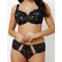Трусы бразилиана Subtille BELLA braz черно-бежевый, Цвет: черный+беж, Размеры: S, изображение 3