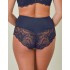 Высокие трусы VOVA LAURA V32541 темно-синий, Цвет: темно-синий, Размеры: XL, изображение 2