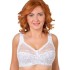 Усиленный бюстгальтер из хлопка Valmira 1104/C белый с серым, Цвет: белый с серым, Размеры: 110F, изображение 3