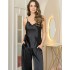 Костюм тройка из натурального шелка Mia-Amore MARJORY 3966 черный, Цвет: черный, Размеры: 3XL, изображение 2