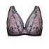 Кружевной бюстгальтер Alles GLOSSY IRIS M BRALETTE black/pink, Цвет: черный, Размеры: 70C, изображение 8