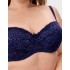 Бюстгальтер балконет анжелика Lina A 6035 темно-синий, Цвет: темно-синий, Размеры: 80F, изображение 4