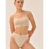 Хлопковые трусы бразилиана MY DS101 крем, Цвет: телесный, Размеры: S, изображение 3