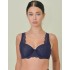Бюстгальтер балконет тюльпан VOVA LAURA V32526 темно-синий, Цвет: темно-синий, Размеры: 80F, изображение 3