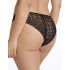 Кружевные трусики бразилиана Esotiq INNOCENT 40904 черный, Цвет: черный+серый, Размеры: S, изображение 2